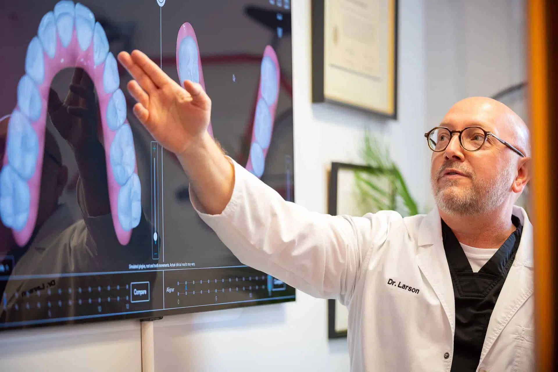 Doctor Candids Larson Orthodontics Alexandria Virginia 2021 7 - How is an Orthodontist Different From a Dentist?