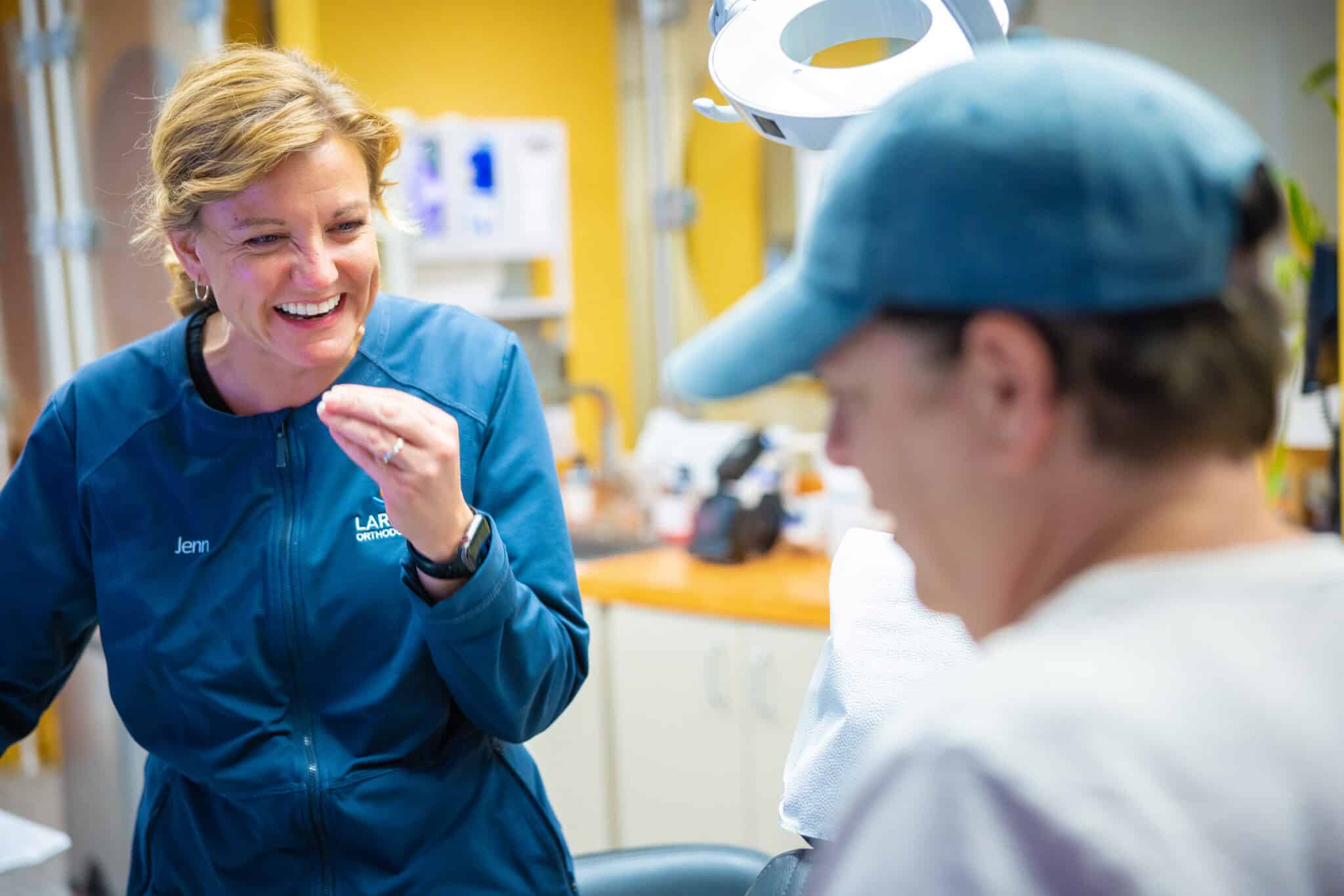 Staff-Candids-Larson-Orthodontics-Alexandria-VA-2022-153-scaled Larson Orthodontics Alexandria, VA Braces and Invisalign Staff Candids Larson Orthodontics Alexandria VA 2022 153 scaled 1 - How Do Rubber Bands Help With My Braces?