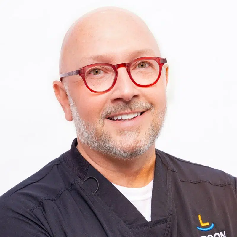 Dr. Larson Larson Orthodontics Alexandria, VA Braces and Invisalign Staff Portraits Larson Orthodontics Alexandria VA 2022 56 10x10 Close 800x800 - Dr. Larson